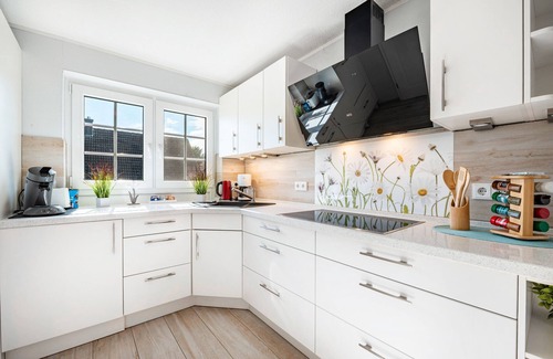 Wischhafen Apartamento | Apartamento 'Ankerplatz' con terraza privada, jardín privado y Wi-Fi