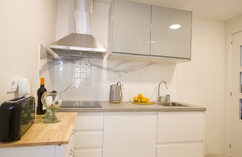 Son Servera Apartamento | Apartamento 'Apartamento Lliteras' con vistas al mar, Wi-Fi y aire acondicionado