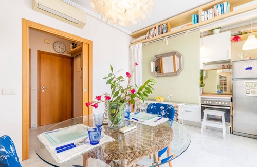 Cala Apartamento | Apartamento 'Paraíso Florida' con vistas al mar, Wi-Fi y aire acondicionado