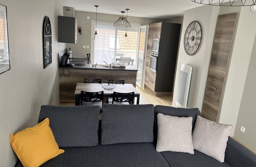 Berck-sur-Mer Apartamento | Apartamento-Apartamento-Baño con bañera-Terraza
