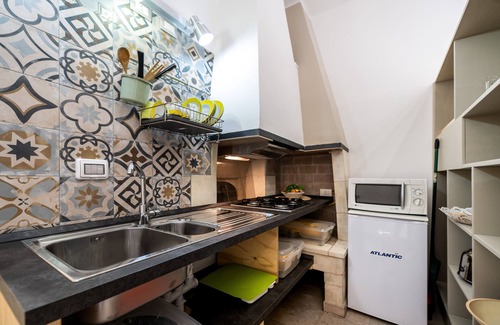 Uggiano la Chiesa Casa | Apartamento 'Appartament Uccio' con terraza compartida, Wi-Fi y aire acondicionado
