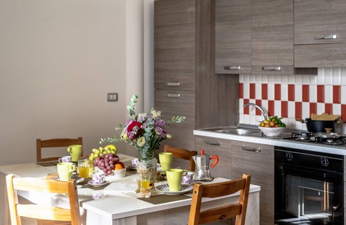 Uggiano la Chiesa Casa | Apartamento 'Appartament Zino' con terraza compartida, Wi-Fi y aire acondicionado