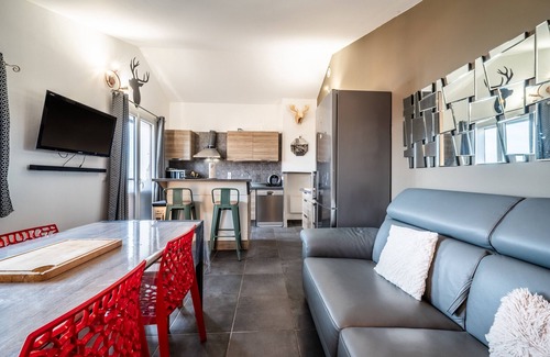 Allinges Apartamento | Apartamento 'Appartement Coté Lac' con vista al lago, aire acondicionado