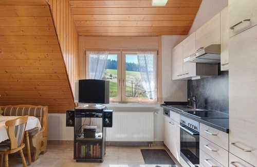 Sankt Georgen im Schwarzwald Apartamento | Apartamento 'Armbruster' con terraza compartida, jardín compartido y Wi-Fi