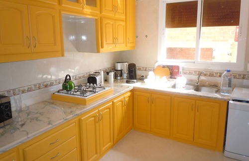Asilah Apartamento | Apartamento ASILAH (MARRUECOS), terraza con vista al mar, 4 personas