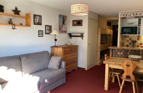 La Salle-les-Alpes Apartamento | ¡Apartamento al pie de las pistas con vista a la montaña orientado al sur!