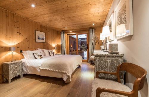Chamonix City Centre Apartamento | Apartment Au Bon Coin - Luxury Chamonix Hidden Haven, Mont Blanc view, Hot Tub and Garden