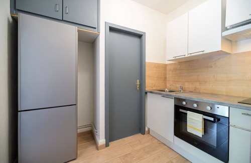 Munster Apartamento | Apartamento 'Au Petit Meuh'ster' con vistas a la montaña, jardín compartido y Wi-Fi