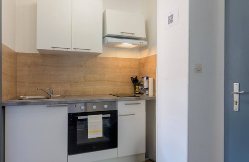 Munster Apartamento | Apartamento 'Au Petit Meuh'ster' con vistas a la montaña, jardín compartido y Wi-Fi