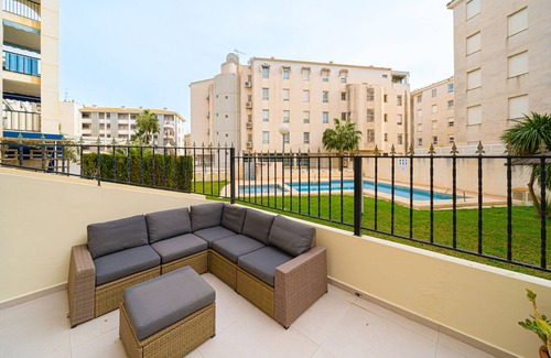 El Albir Apartamento | Apartamento 'Azahar Spaniahome' con piscina compartida, Wi-Fi y aire acondicionado.