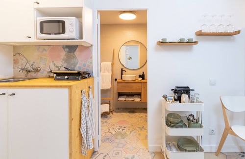 Can Carbonell Apartamento | Apartamento 'Bacom House' con jardín en el bosque