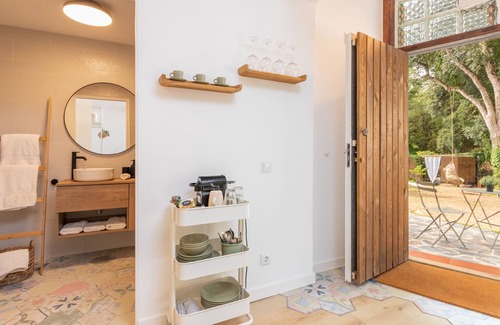 Can Carbonell Apartamento | Apartamento 'Bacom House' con jardín en el bosque