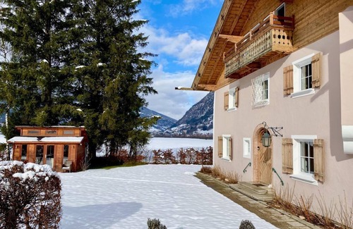 Bad Hofgastein Apartamento | Apartamento B1 - Angerhof, casa de campo