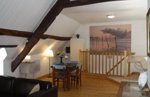 Saint-Broladre Apartamento | Apartamento bahía del Mont Saint-Michel, en la localidad de Saint-Broladre