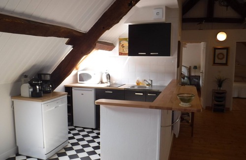 Saint-Broladre Apartamento | Apartamento bahía del Mont Saint-Michel, en la localidad de Saint-Broladre