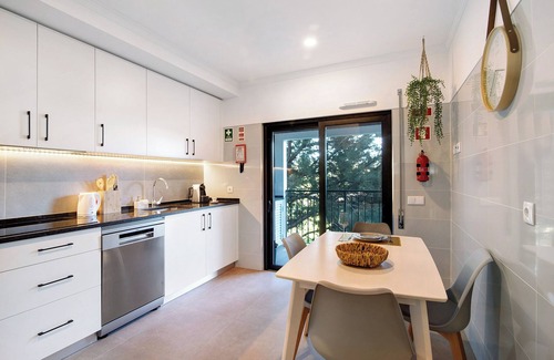 Tavira Apartamento | Apartamento 'Beira Mar - 1º Esquerdo' con balcón, Wi-Fi y aire acondicionado