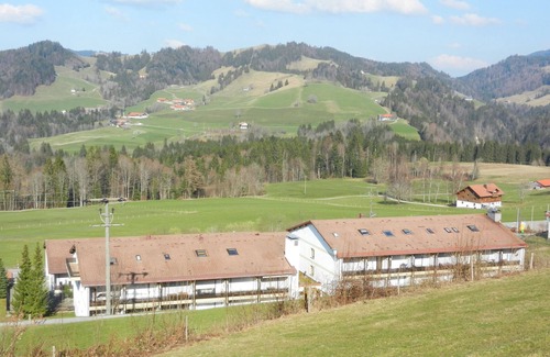 Steibis Apartamento | Apartamento 'Appartement Bergfrieden' con terraza privada y Wi-Fi