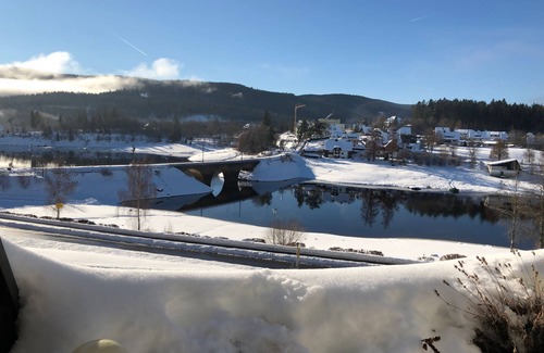 Schluchsee Apartamento | Apartamento 'Blackforest-Schluchsee' con vistas al lago, jardín compartido y Wi-Fi