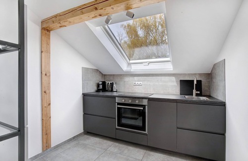 Blaustein Apartamento | Apartamento "Blaustein Loft" con jardín compartido y Wi-Fi