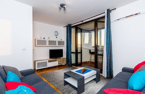 Gruz Apartamento | Apartamento Boca - Apartamento de un dormitorio con balcón y vistas al mar