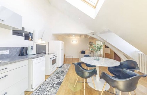Downtown Angers Apartamento | Apartment Bossoreil 110m2 - Hyper center Angers