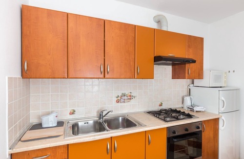 Gruz Apartamento | Apartment Brajković - One Bedroom Apartment with Loggia and Sea View