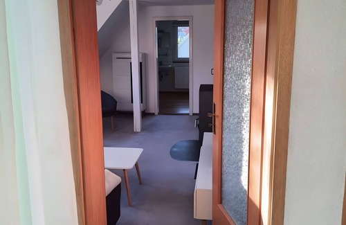 Bleichstetten Apartamento | Apartamento 'Brendle' con balcón y Wi-Fi