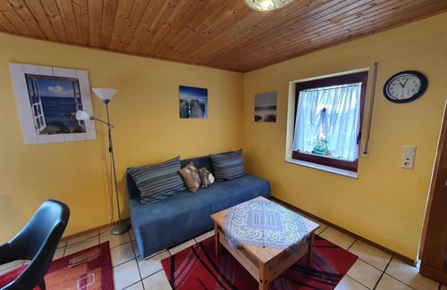 Kurrenberg Apartamento | Moselle Winzerhaus Michael May - Apartamento de 2 camas con terraza