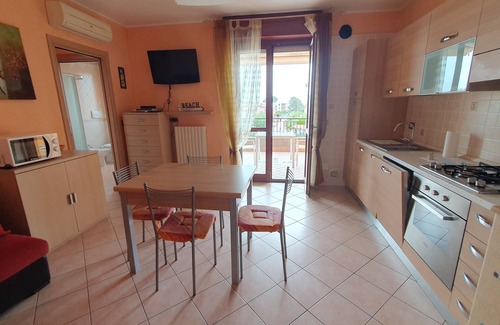 Lido di Campomarino Apartamento | Apartamento moderno y cómodo para una clase de vacaciones en la playa