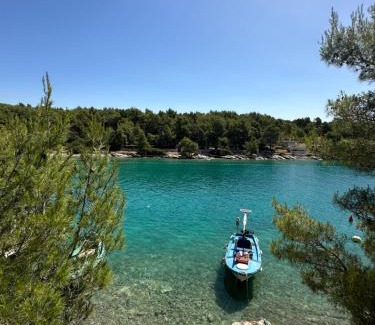 Cove Osibova (Milna) Apartamento | Apartment By the Sea
