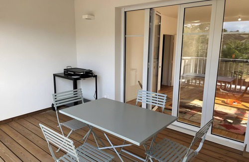 Cap-Ferret Apartamento | Apartment 'Cap Ferret Centre Réf 128' with Balcony and Wi-Fi