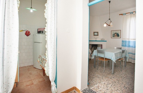 Cala Liberotto Apartamento | Apartamento Casa Azzurra con terraza y aire acondicionado