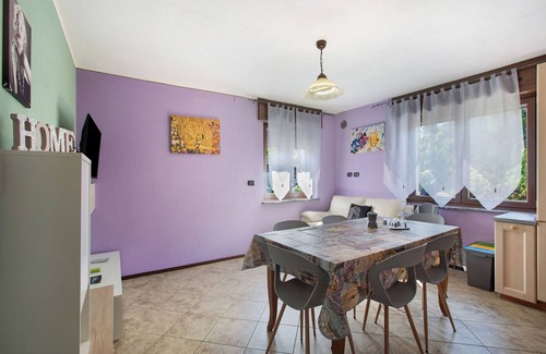 Panorama Apartamento | Apartamento "Casa Michod - Nonna Genia" con vistas a la montaña, jardín compartido y Wi-Fi
