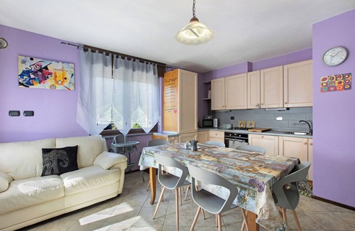 Panorama Apartamento | Apartamento "Casa Michod - Nonna Genia" con vistas a la montaña, jardín compartido y Wi-Fi