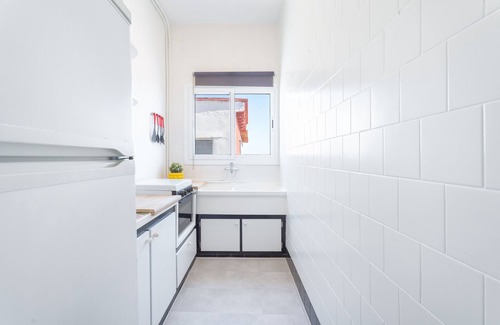 Playa de Almarda Apartamento | Apartamento 'casAcamer Norte' con vistas al mar, terraza privada y aire acondicionado.