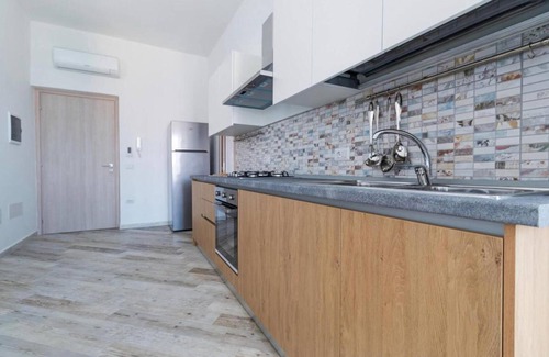 Dorgali Apartamento | Apartamento Castula con vista a la montaña, balcón, aire acondicionado y Wi-Fi
