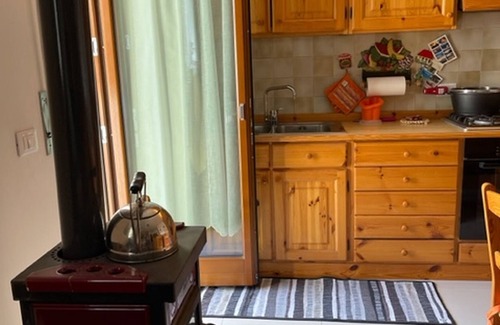 Domegge di Cadore Apartamento | Apartamento 'Ciasa De Pauli' con vistas a la montaña, balcón y Wi-Fi