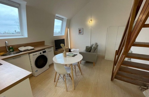 Roubaix Apartamento | Apartamento-Vista a la Ciudad-Baño Privado