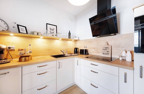 Mitte-Sud Apartamento | Apartamento 'Ferienwohnung Clara' con vistas al mar, balcón y Wi-Fi
