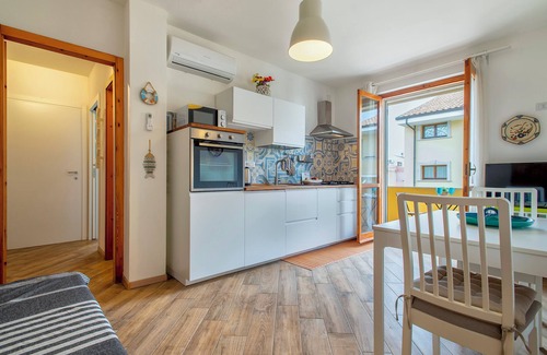 La Pietraia Apartamento | Apartamento 'Clhome 3 Minuti Dal Mare' con Aire acondicionado
