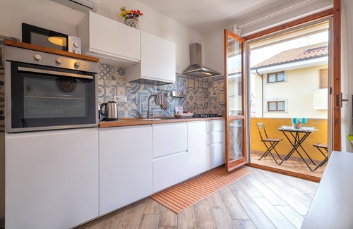 La Pietraia Apartamento | Apartamento 'Clhome 3 Minuti Dal Mare' con Aire acondicionado