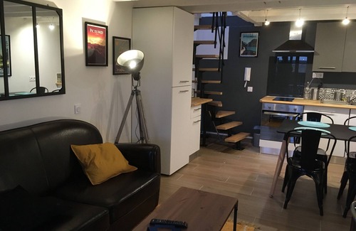 Tarbes Apartamento | Apartamento-Club-Bañera de hidromasaje-Terraza