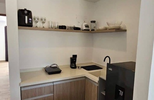 Tierra Bomba Island Apartamento | Apartamento 3 con balcón y vistas al jardín tropical