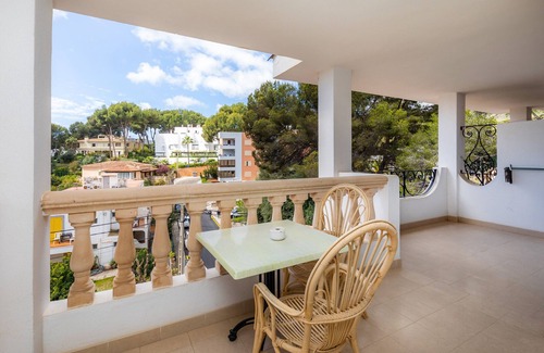 Peguera Apartamento | Apartamento 'Con Terraza 1 ' con terraza privada, Wi-Fi y aire acondicionado
