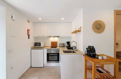Santa Luzia Apartamento | Apartamento 'Cosy Beach Loft Pedras Del Rei' con piscina compartida, Wi-Fi y aire acondicionado