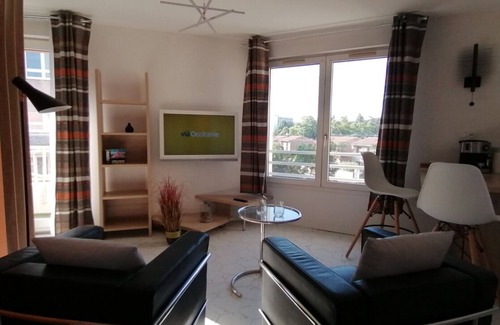 Blagnac Apartamento | Apartment Cozy Toulouse-Blagnac prox. Airport - Private Pgk
