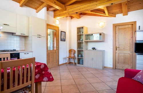 Transacqua Apartamento | Apartamento 'Cuore delle Dolomiti' con terraza privada y balcón