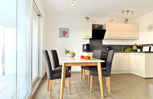 Wasserburg Apartamento | Apartment 'Dinkelbach Traumblick 3 F' with Private Terrace, Private Garden and Wi-Fi