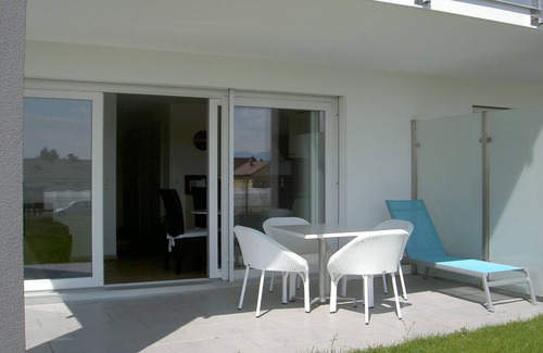 Wasserburg Apartamento | Apartment 'Dinkelbach Traumblick 3 F' with Private Terrace, Private Garden and Wi-Fi