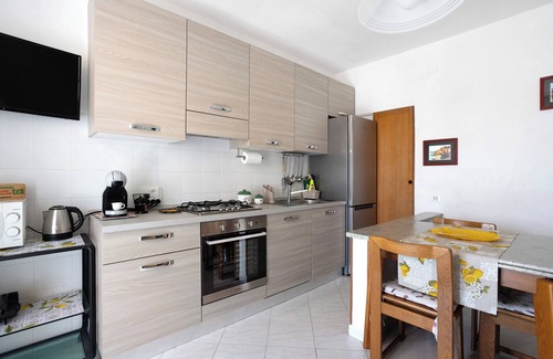 Pitelli Apartamento | Apartamento 'Da Ercolino' con vistas al mar, balcón y Wi-Fi